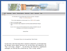 Tablet Screenshot of chironomidaeproject.com